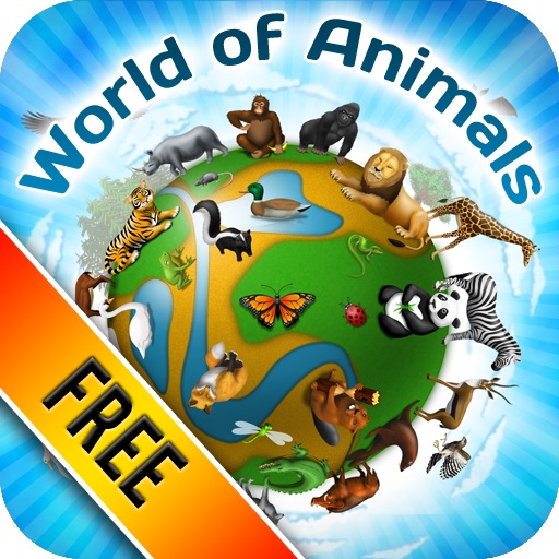 The World of Animals for kids : Free version icon