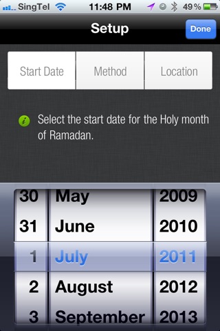RamadanCal screenshot 3
