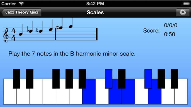 Jazz Theory Quiz
