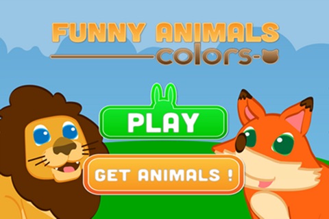 Funny Animal Colors - Learn colors with amazingly cute animals - for baby and preschool toddler - Age 1 to 3 screenshot 4