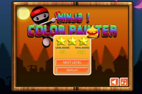 Ninja! Color Painter screenshot 4