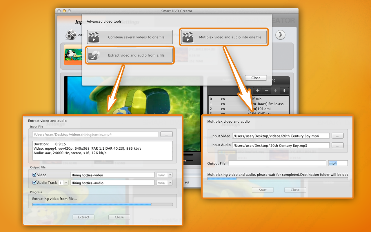 视频刻录 Smart DVD Creator 1.4.0 Mac 破解版 DVD文件刻录工具