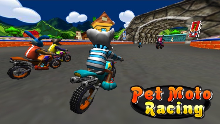 Pet Moto Racing ( 3D bike kids games )