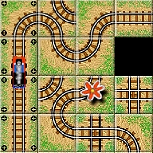 Railroad Puzzle Icon