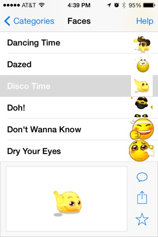 Animated Smileys screenshot 4