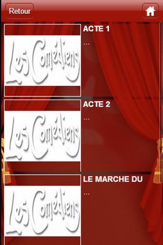 Les Comédiens screenshot 2