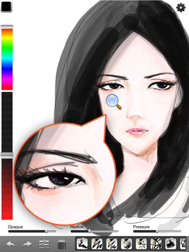 ‎Ink Artist - Vector Draw, Paint, Sketch, Doodle with Natural Brushes Screenshot