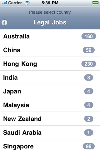 Legal Jobs Centre screenshot 3