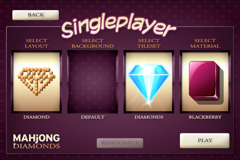 Mahjong Diamonds screenshot 3