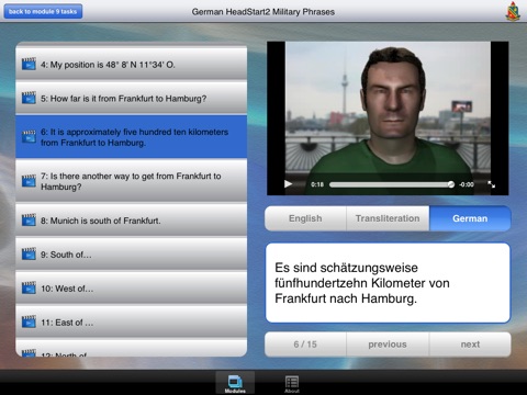 Headstart2 German Military Phrases screenshot 4