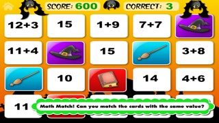 Adventure Basic School Math  · Math Drills Challenge and Halloween Math Bingo Learning Games (Numbers, Addition, Subtraction, Multiplication and Division) for Kids: Preschool, Kindergarten, Grade 1, 2, 3 and 4 by Abby Monkey Screenshot 5