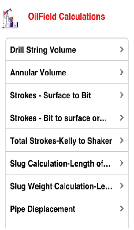 OilField HandyCalc