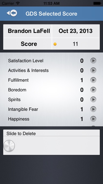 Geriatric Depression Scale screenshot-4