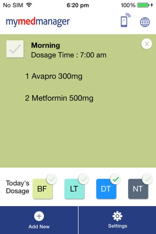 MyMedManager screenshot 3