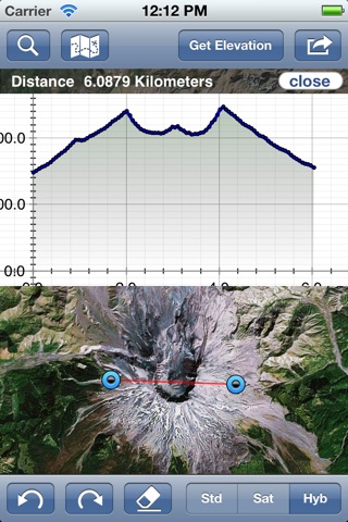 Geo Elevation: Map Elevation Chart Creator screenshot 4