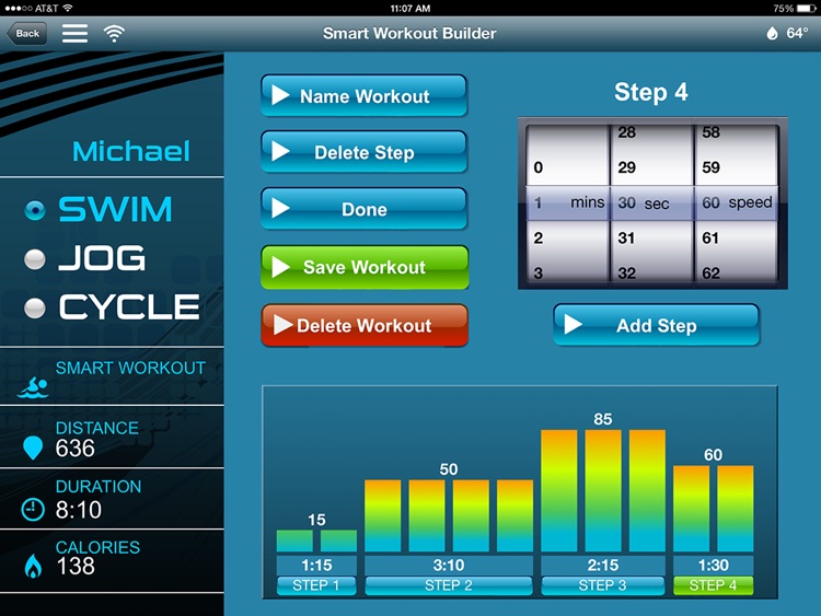 SNAPP SwimNumber App for the Michael Phelps Swim Spa by Master Spas