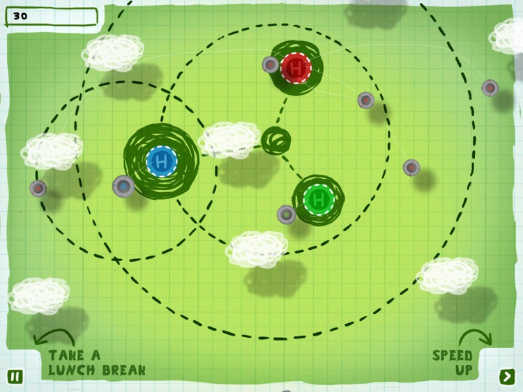 Alien Doodle Control Free - Fun Air Traffic Controller Skill Game For Kids screenshot-3