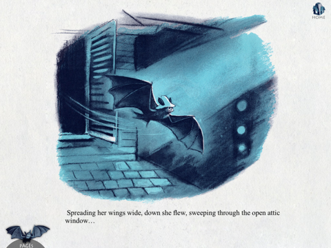Hattie, the Backstage Bat: vintage children's tale by "Corduroy" author Don Freeman ("Lite" version by Auryn Apps) screenshot 2