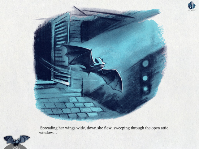 Hattie, the Backstage Bat: vintage children's tale by 