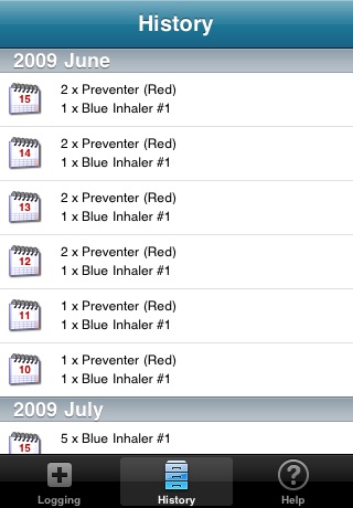 Inhaler Tracker screenshot 3