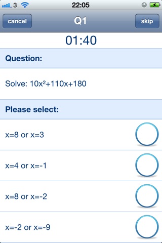 Algebra Plus screenshot 2