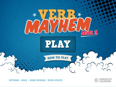 Verb Mayhem HD Level 1 screenshot 3