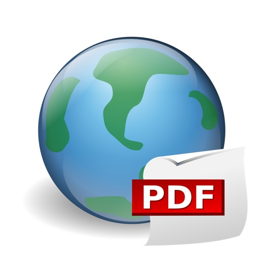 WEB to PDF browser Icon