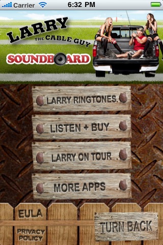 Larry The Cable Guy Sound Board screenshot 3