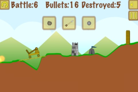 Catapult War Lite screenshot 4