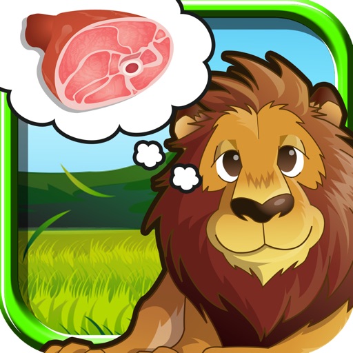 A Hungry Lion Jungle Animals Food Game - Full Version