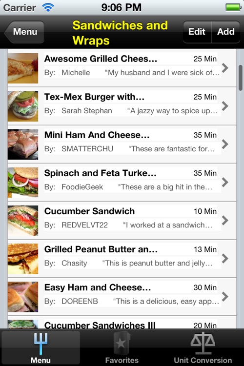 A Recipes