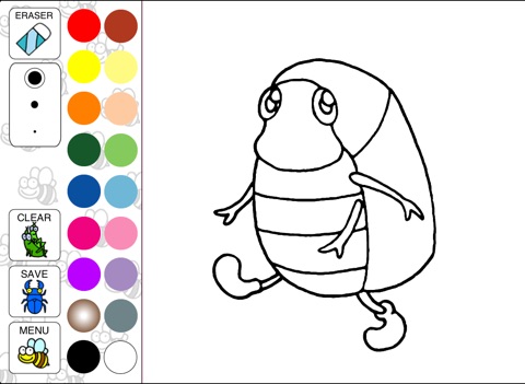 Insect Coloring for Kids Lite screenshot 2