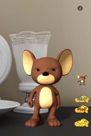 Talking Billy The Mouse for iPhone screenshot 4