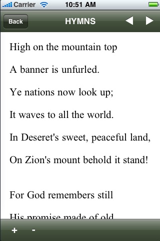 LDS Hymns App screenshot 3