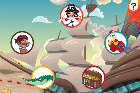Pirates! Game for children age 2-5: Train your pir - náhled