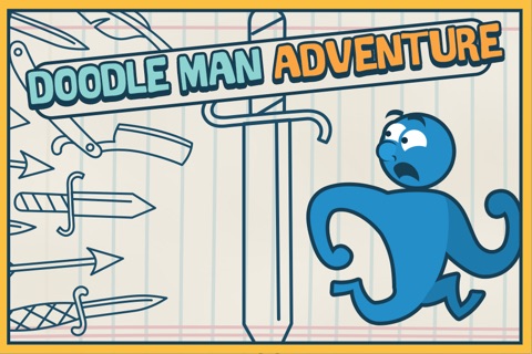 Doodle Man - Adventure In SketchWorld screenshot 4