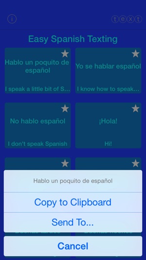 Easy Spanish Texting(圖2)-速報App