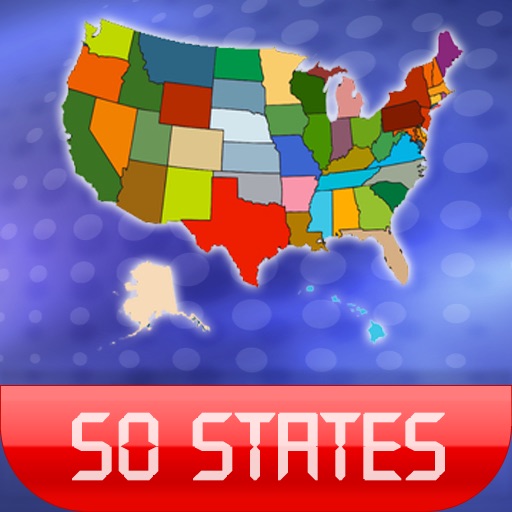 US State Capitals Matching Game Icon