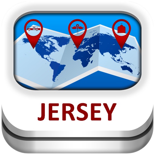 Jersey Guide & Map - Duncan Cartography icon