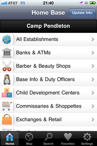 Camp Pendleton Directory screenshot 2