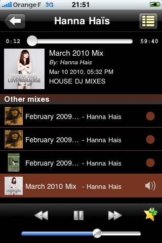 Hanna Haïs by mix.dj screenshot 4