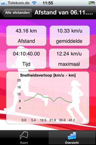 Joggen-Statistiken screenshot 2