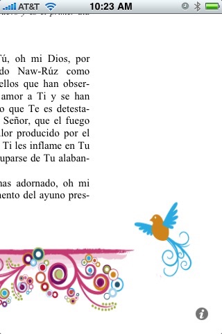 Bahá’í Prayers - Spanish screenshot 4