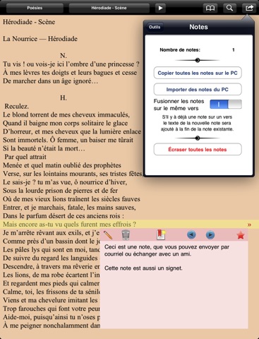 Mallarmé: Poésies for iPad screenshot 2