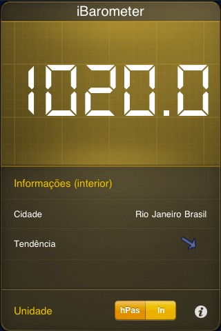 a Barometer for iPhone & iTouch screenshot 2