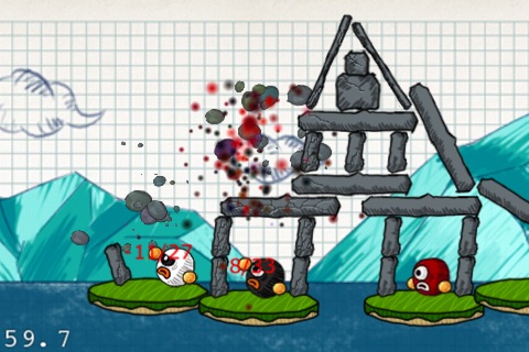 iRaft Wars Doodle World screenshot 3