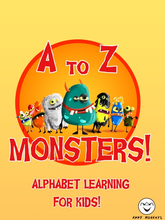 A to Z Monsters -Alphabet Learning for Kids