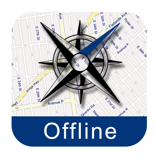 Nottingham Street Map Offline icon