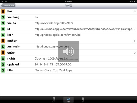 JSON View screenshot 2