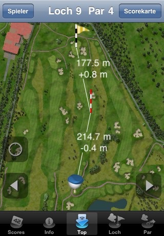 Digital Caddie, Golf Resort Kunĕtická Hora, CZE screenshot 3